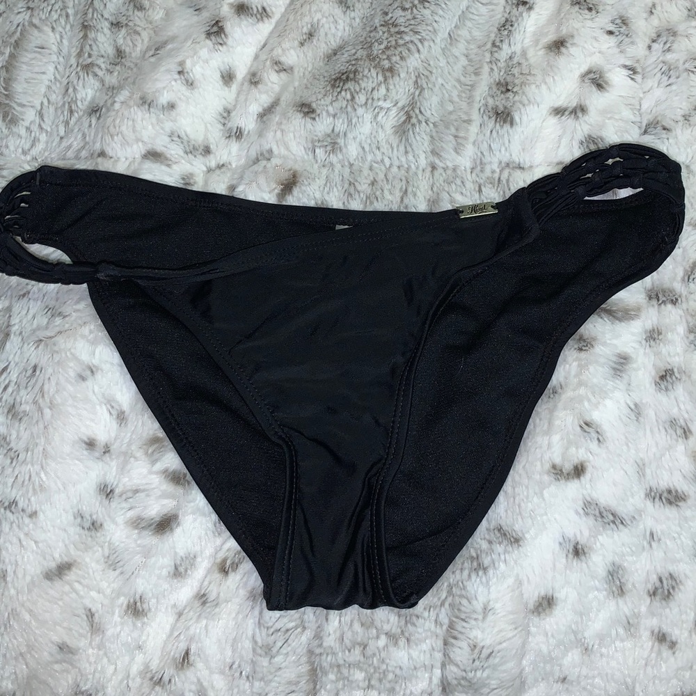 Black bikini bottom